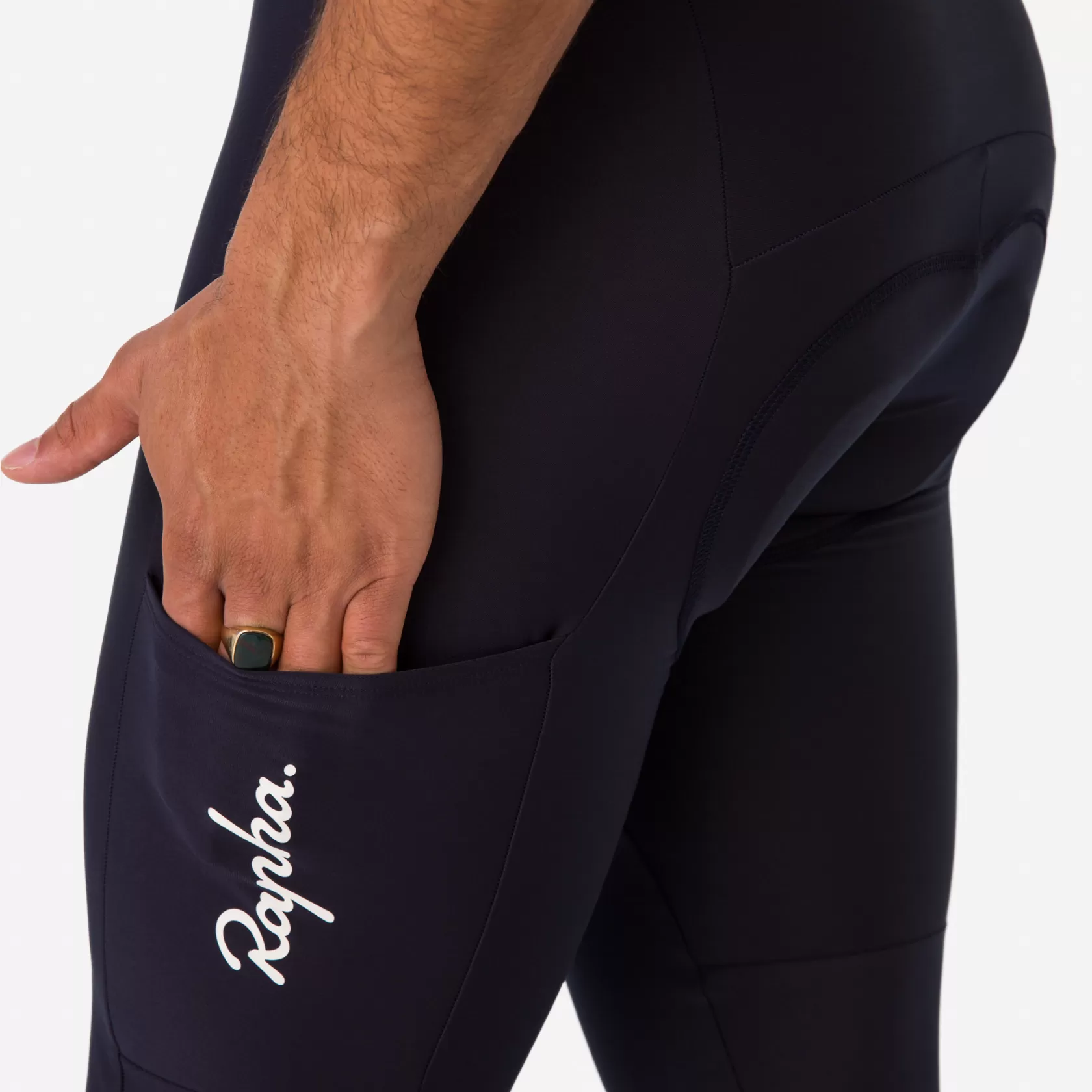 Cheap Men's Core Cargo Winter Tights with Pad Bibs, Shorts & Tights