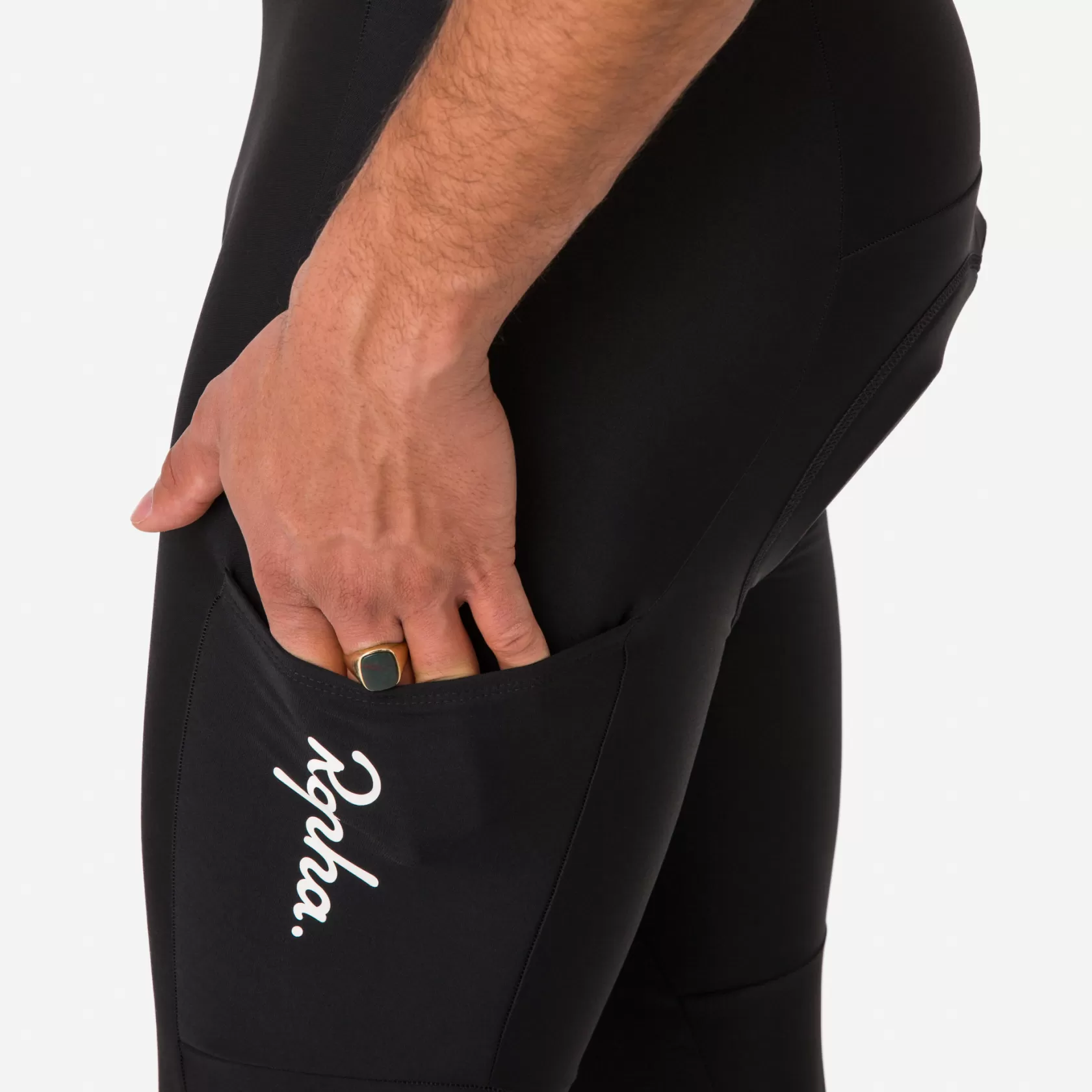 Cheap Men's Core Cargo Winter Tights with Pad Bibs, Shorts & Tights